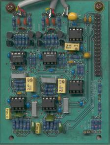 Picture of amplifier PCB